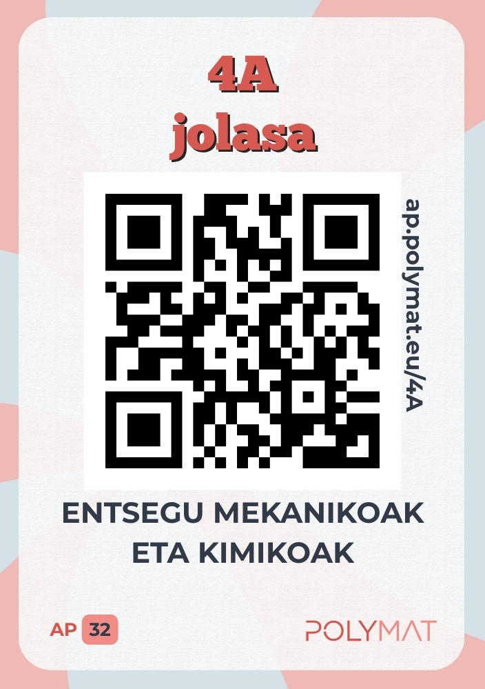 4A jolasa. Entsegu mekanikoak eta kimikoak.